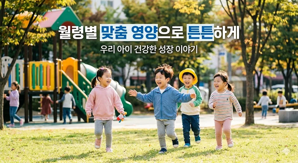 어린이 영양제 추천 | 칼슘·아연·비타민D 월령별 가이드
