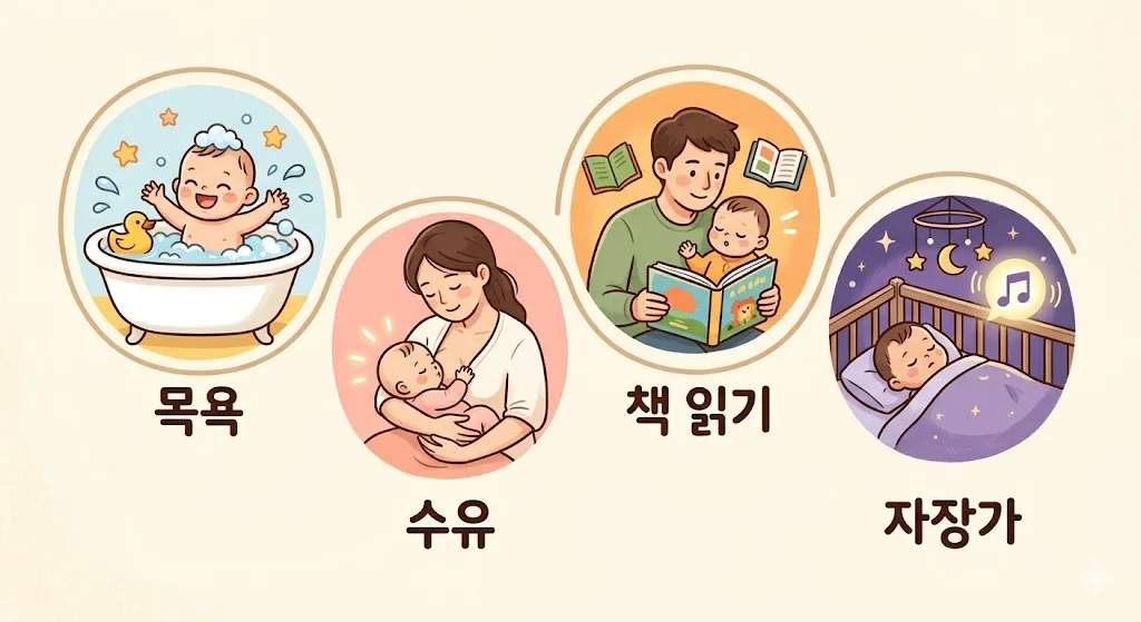 신생아 수면 패턴 완벽 가이드 | 월령별 수면 시간표와 통잠 훈련 시작 시기