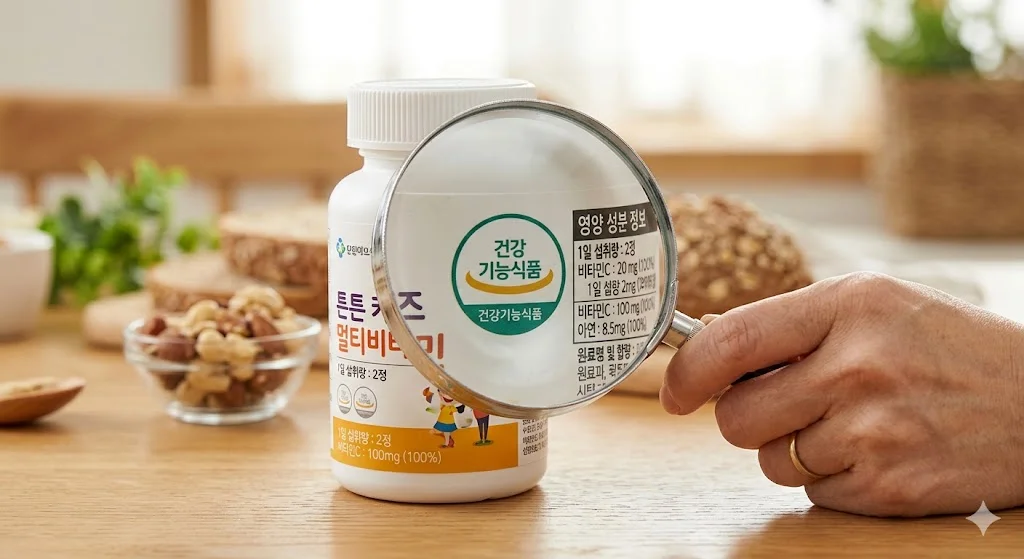 어린이 영양제 추천 | 칼슘·아연·비타민D 월령별 가이드
